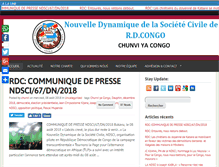 Tablet Screenshot of ndsci-rdc.com